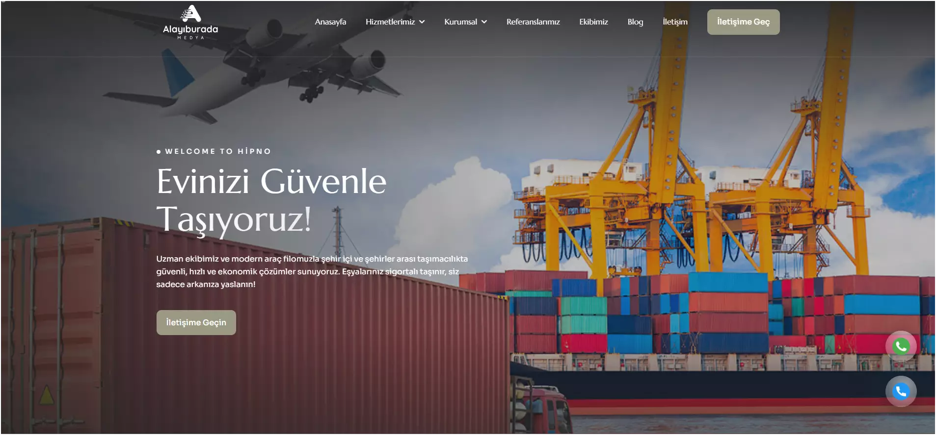 Nakliyat Temalı Kurumsal Yazılım 🚚