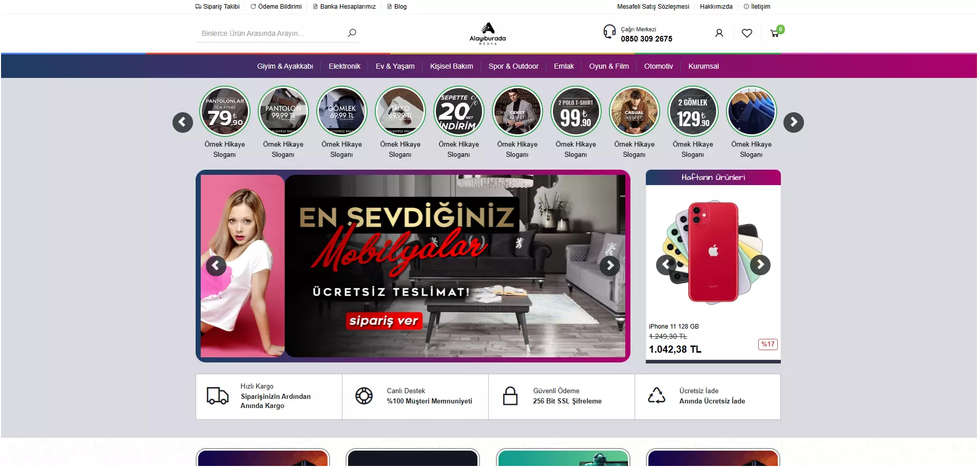 E-Ticaret Paketi 11 🛒