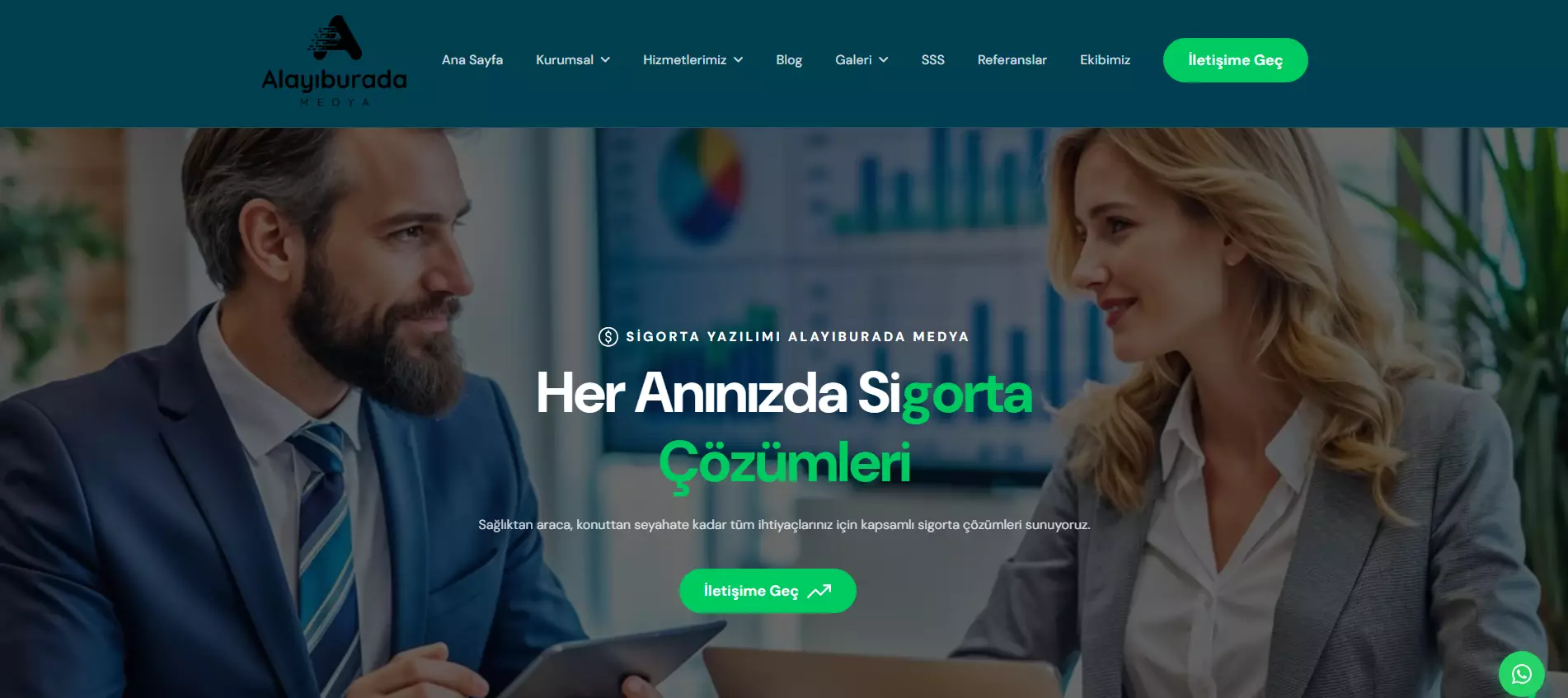 Sigorta Acentesi Web Sitesi Yazılımı 🛡️