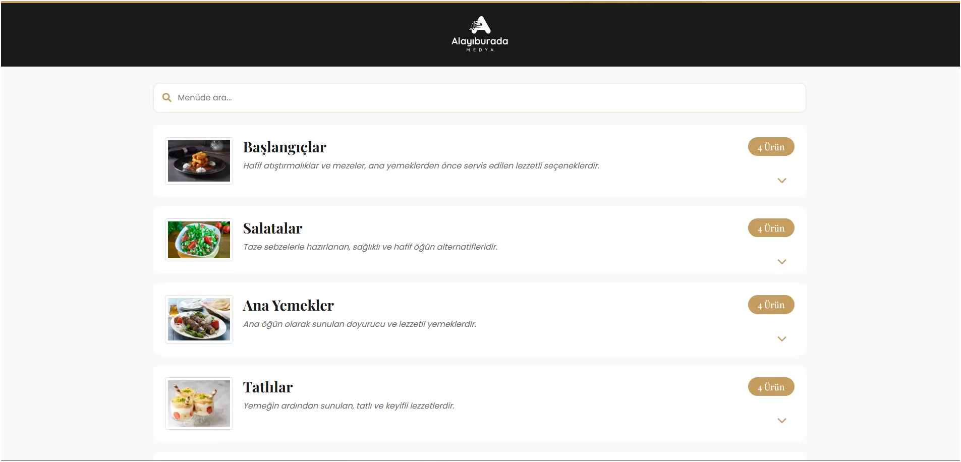 QR Menü Yazılımı 📱