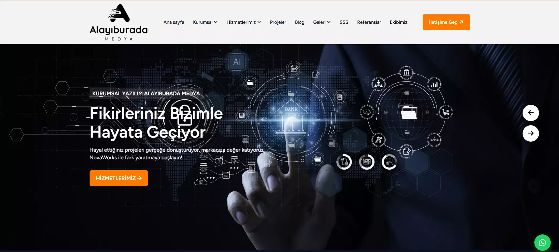 Ajans Web Sitesi Yazılımı 🎯