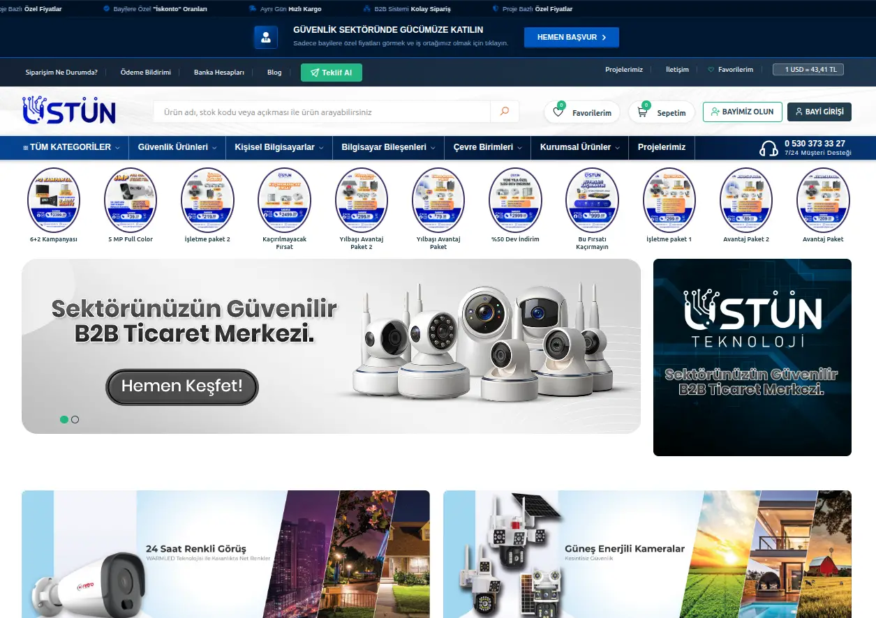 B2B E-Ticaret Yazılım Paketi 🏢