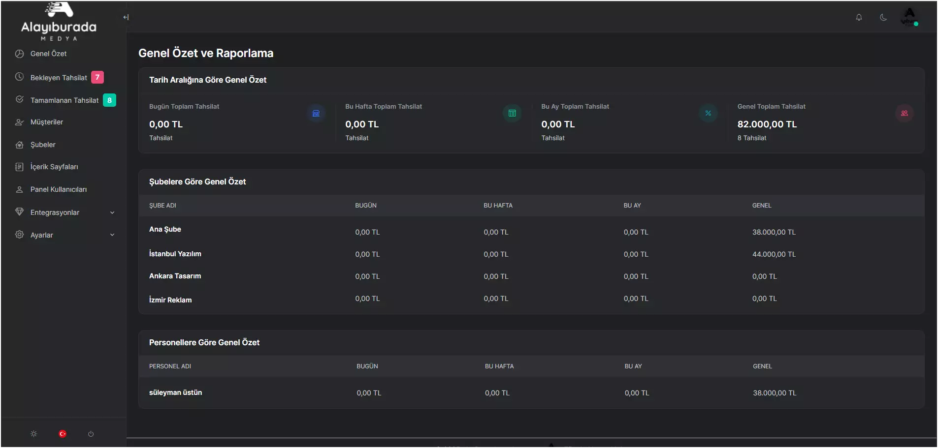 Online Tahsilat Yazılımı 💳