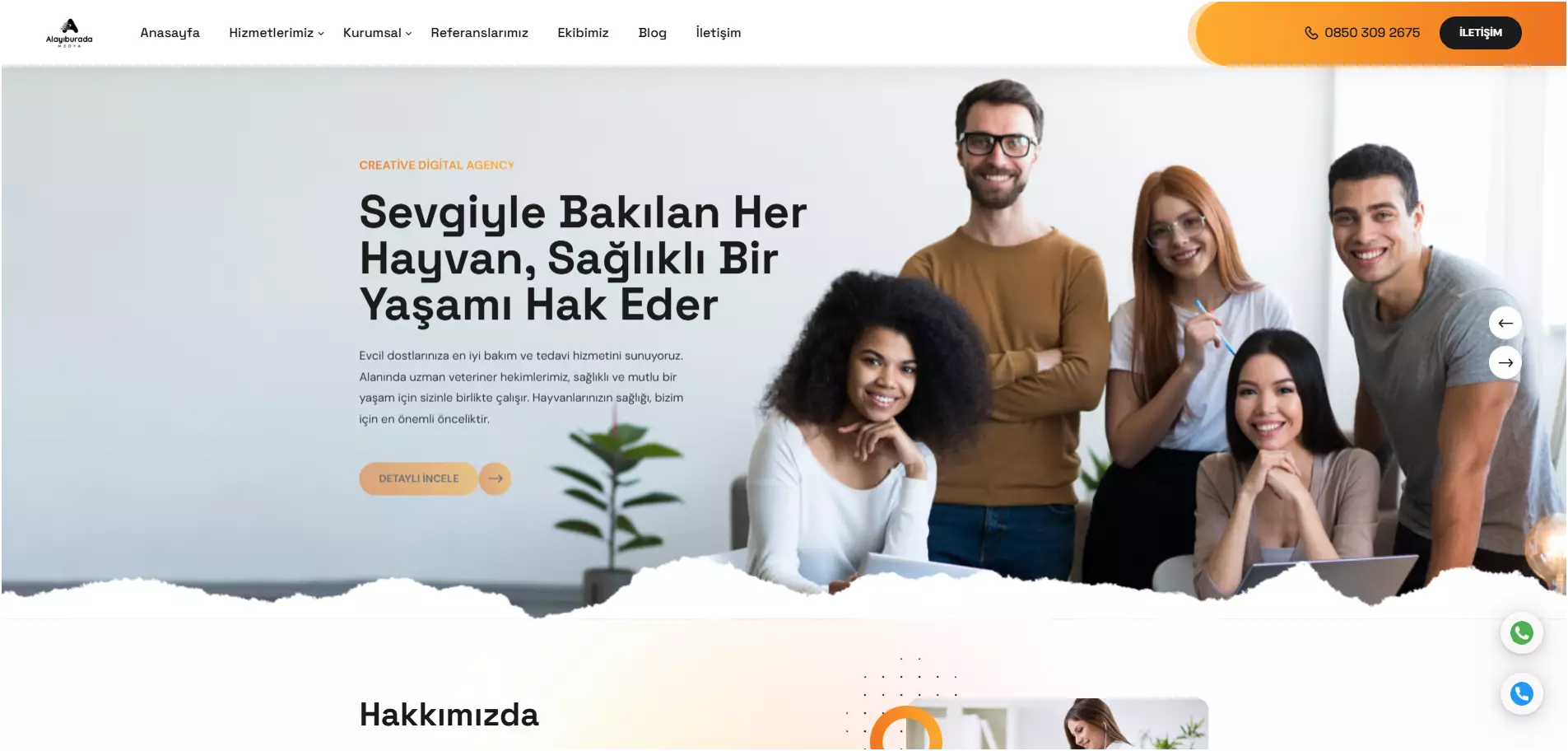 Veteriner Temalı Kurumsal Yazılım 🐶